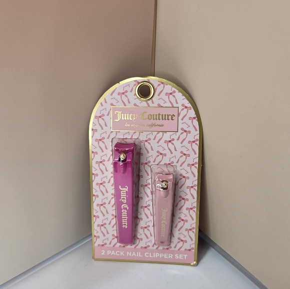 💕🔹️Juicy Couture 🔹️Pink Nail Clipper Set Of 2 - Picture 2 of 4